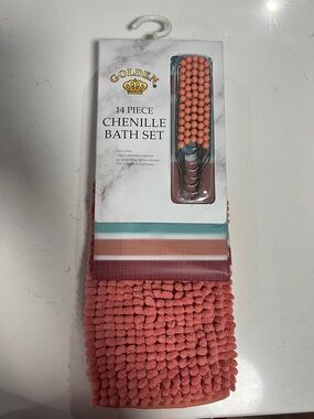 14-Piece Chenille Bath Set
